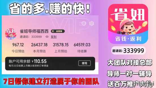 省妞：拼多多内部员工私藏！99%人不知道的隐藏券，叠加返利省80%！ - zhuanbi
